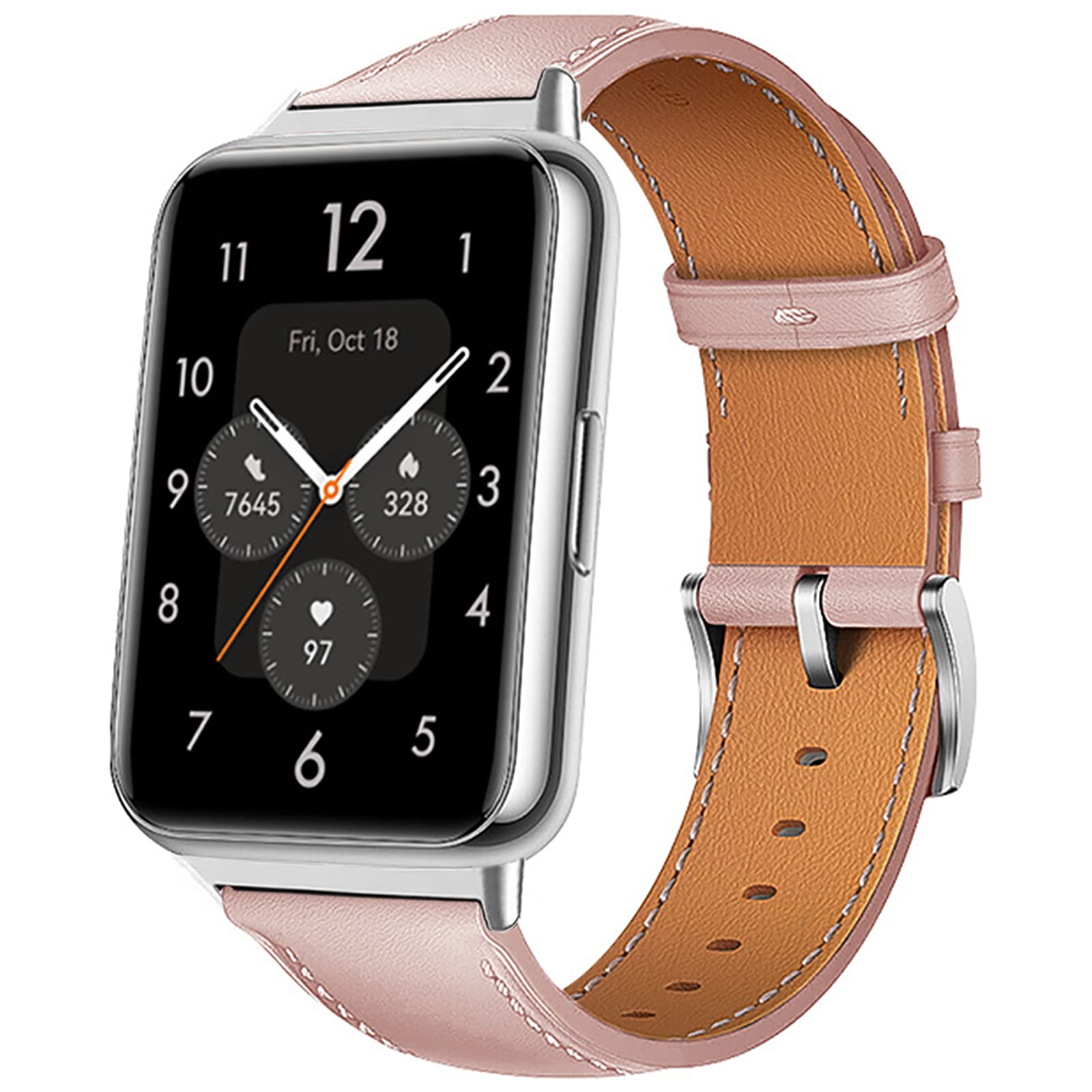 Amazon.co.jp: [Miimall] 対応 WATCH Fit 2 レザーバンド 革製 Watch