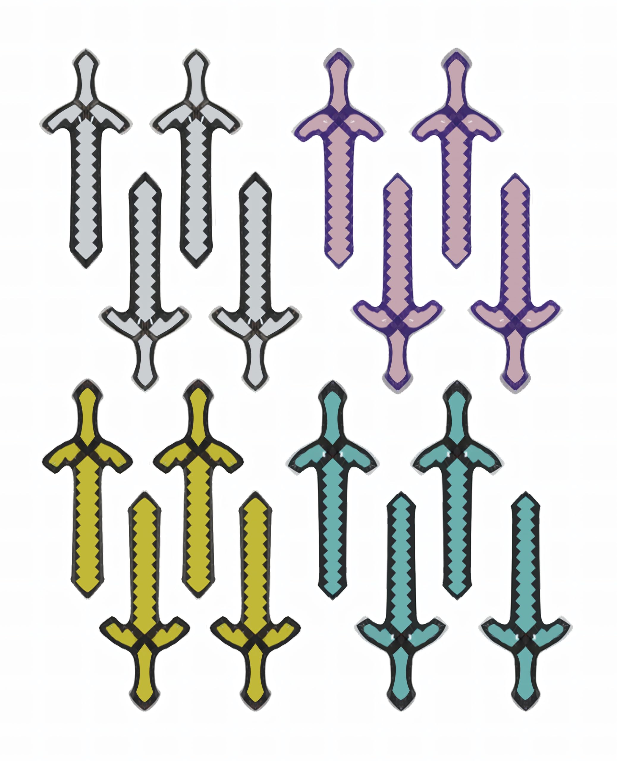 Inflatable sword toy Weapons Sword kid Party Favors ( pack of 16 )