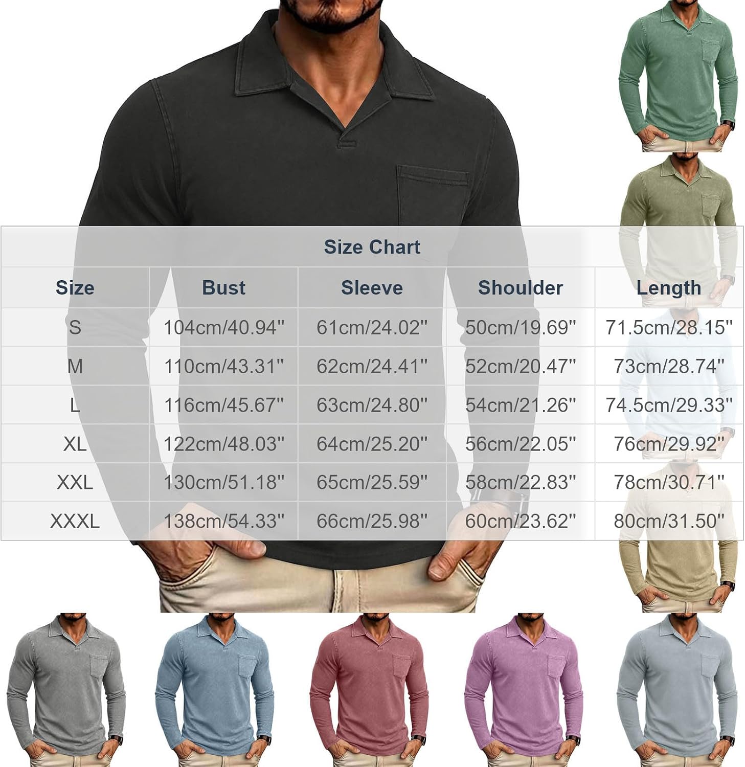 Men Vintage Washed Henley Top Long Sleeve V Neck Button Front Knit Shirt Soft Comfy Casual Fall Winter Layering Top