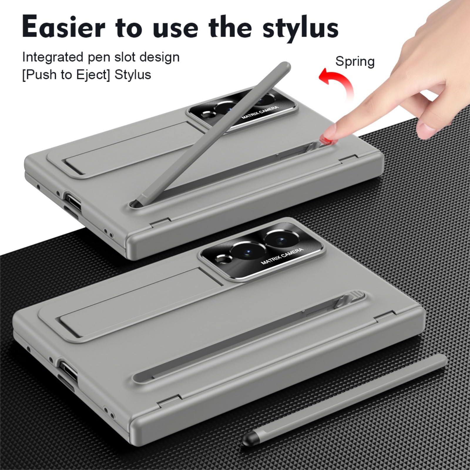 Custodia for Samsung Galaxy Z Fold 8 slot S-Pen supporto