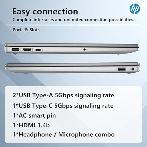 Miniatura 6 de HP Laptop 255 G10, pantalla FHD de 15.6 pulgadas, AMD Ryzen 5 7530U, 32 GB de RAM, SSD de 1 TB, Windows 11 Pro, portátil de negocios para oficina,