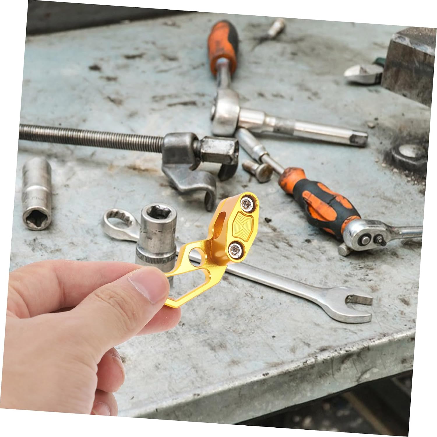 Brake Line Brackets Throttle Cable Clamp Motorcycle Cable Brake Line Clips Secure Mounting Clamp