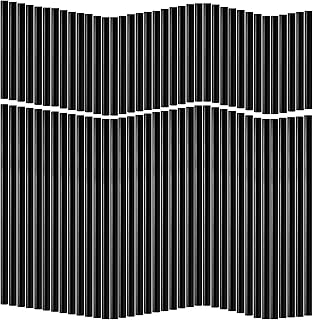 100 Pack Mini Hot Glue Sticks 4'' and 8'' Long, 0.27" Diameter Black Hot Melt Glue Gun Sticks Adhesive Glue Sticks for Dent Repair Tool Glue Sticks DIY Art Craft (0.27'' in Diameter)