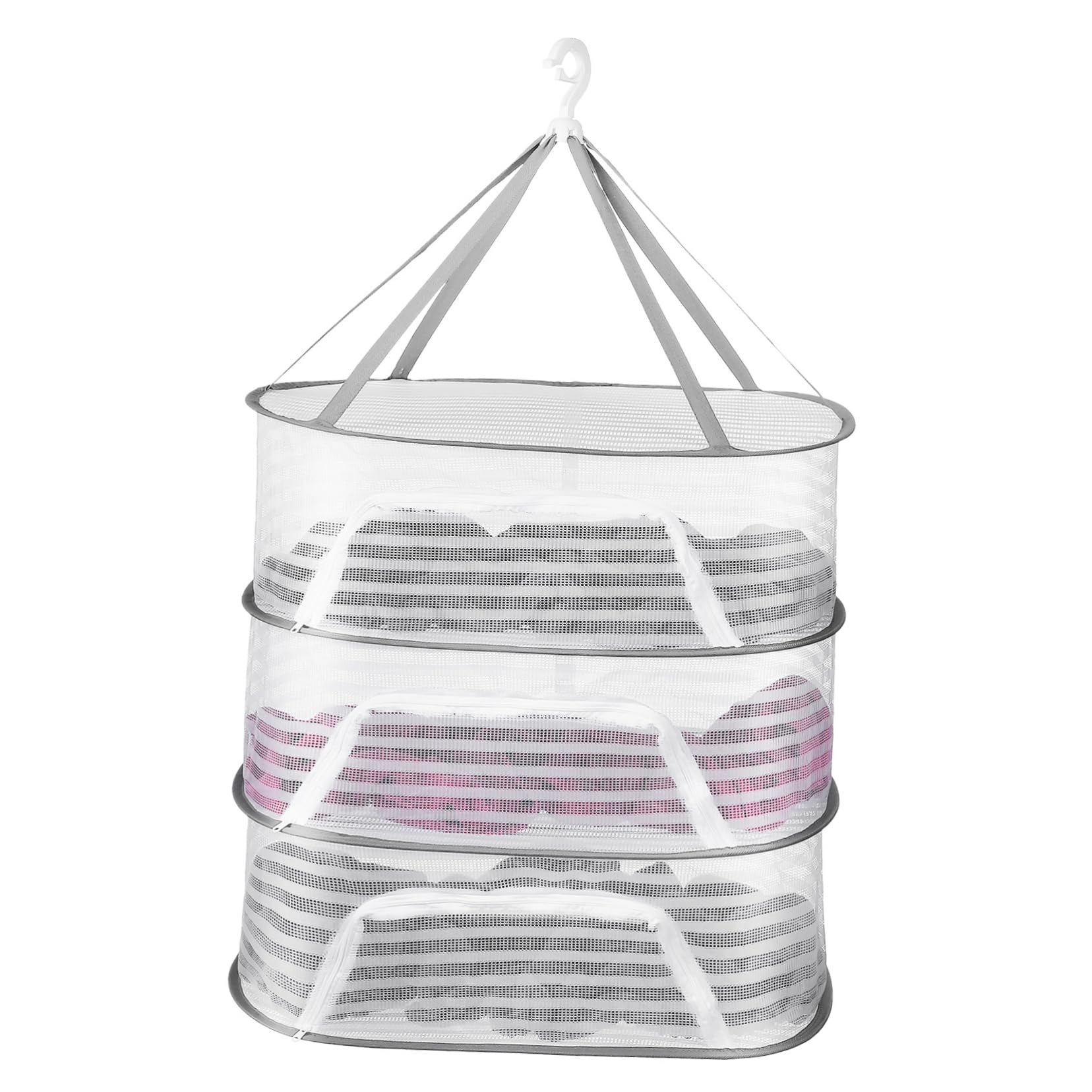 Support de séchage suspendu Mipcase anti-déformation pour sécher les pulls sans les étirer - 8