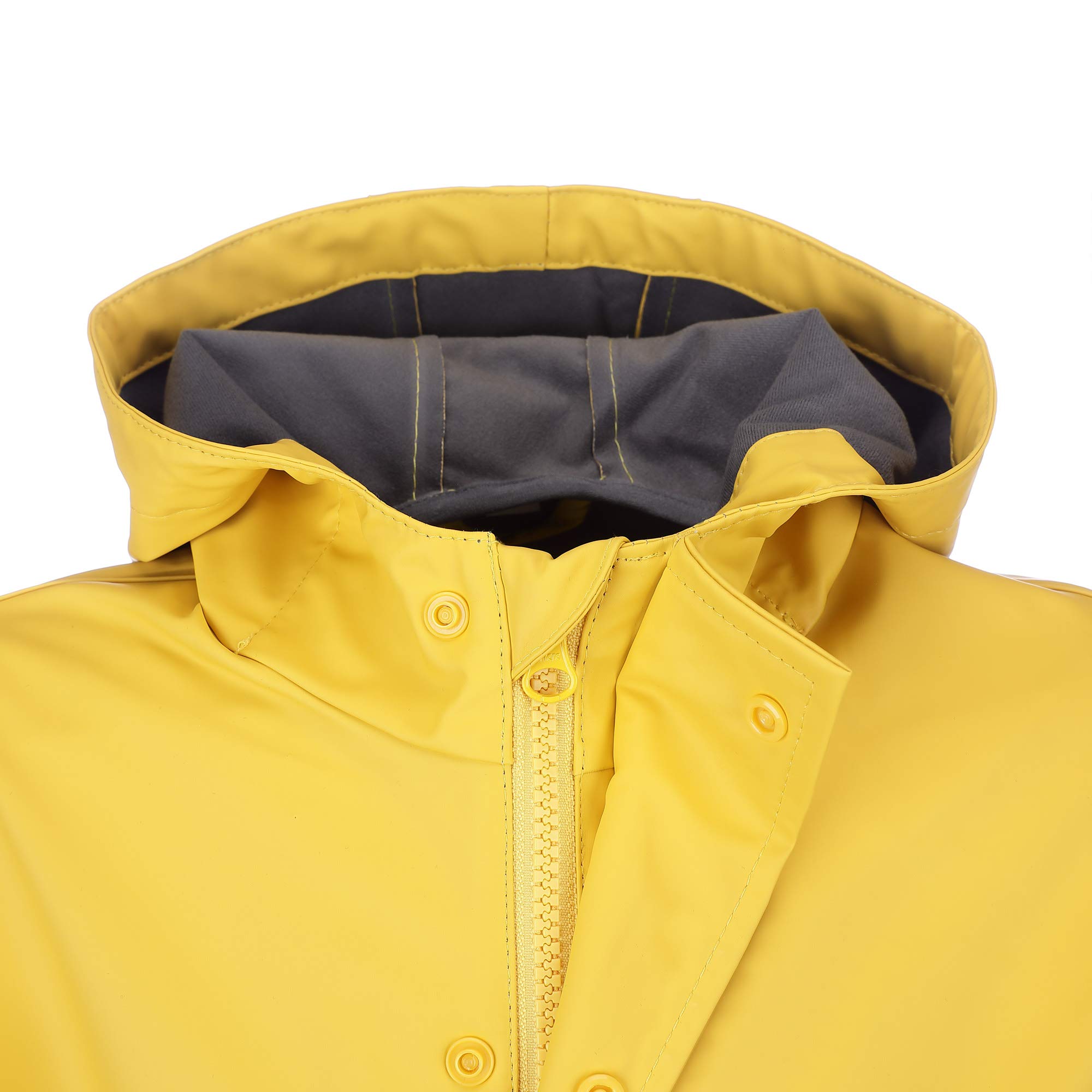 modAS Kinder Regenjacke Regenmantel blau wasserdicht