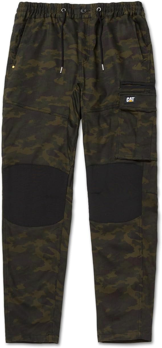 Caterpillar Men's Dynamic Slim Fit Cargo Work Trousers - Night Camo