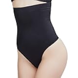 Women's High-Waist Body Shaper Briefs Tummy Control Panty Thong Shapewear For Women