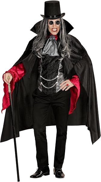 W WIDMANN MILANO Party Fashion - Disfraz de vampiro para adultos