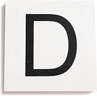 Vista 98 de Stiles Letras en Azulejos, Decoración de Pared, Letras de Crucigrama de Madera para Sala de Estar, Comedor, Cocina o Dormitorio, Letreros Familiares