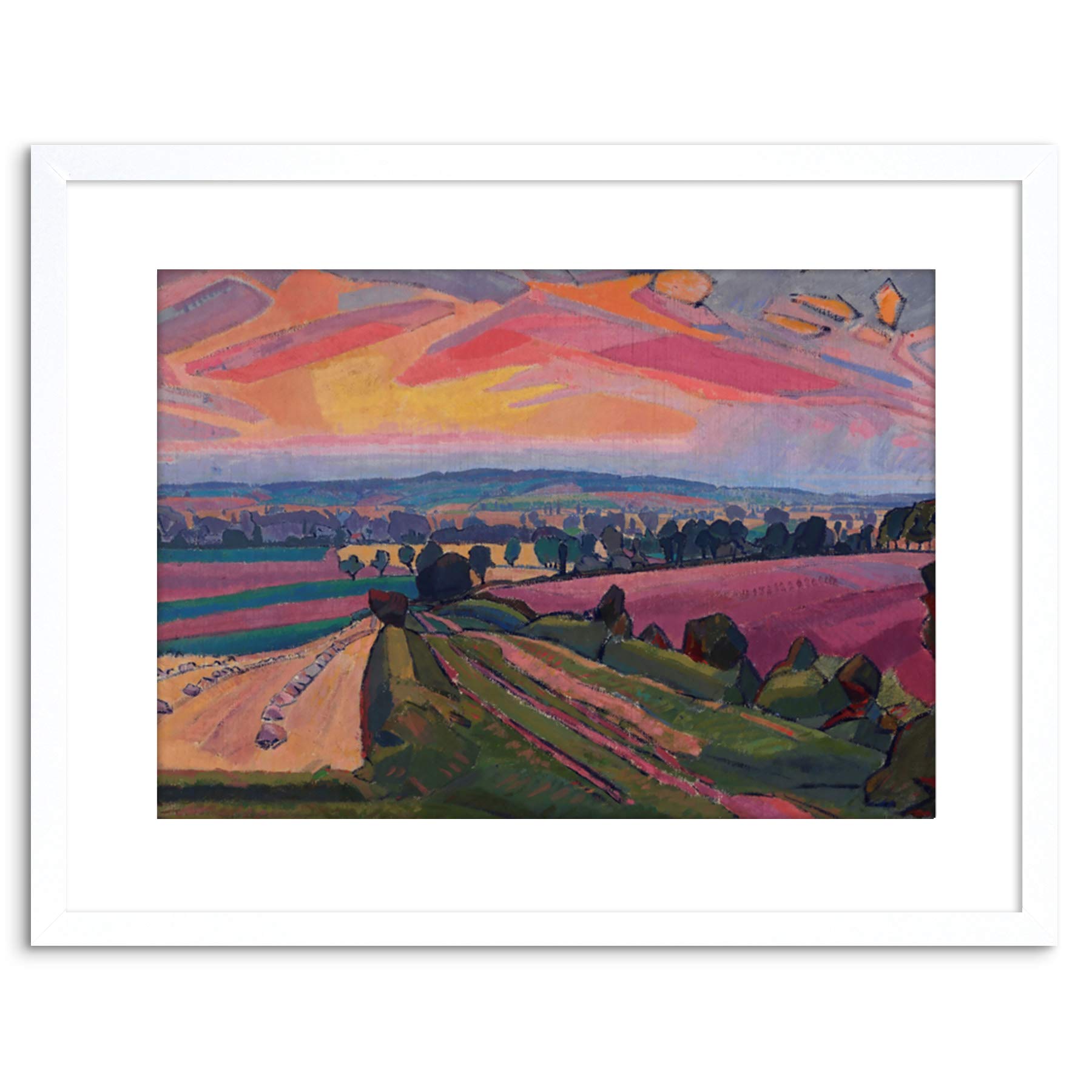 Wee Blue Coo PAINTING SPENCER GORE THE ICKNIELD WAY FRAMED ART PRINT POSTER F97X12171
