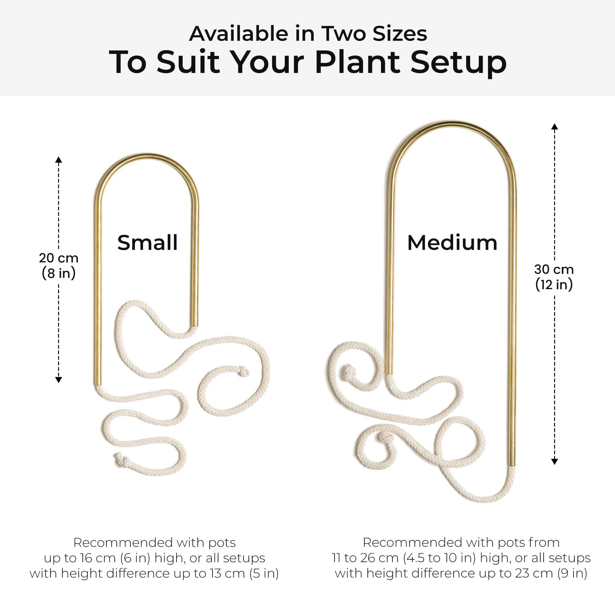 Bellissimo sistema di stoppino autoirrigante per la cura delle piante senza sforzo, irrigazione a goccia automatica, design scandinavo sostenibile ed elegante, ideale per piante da