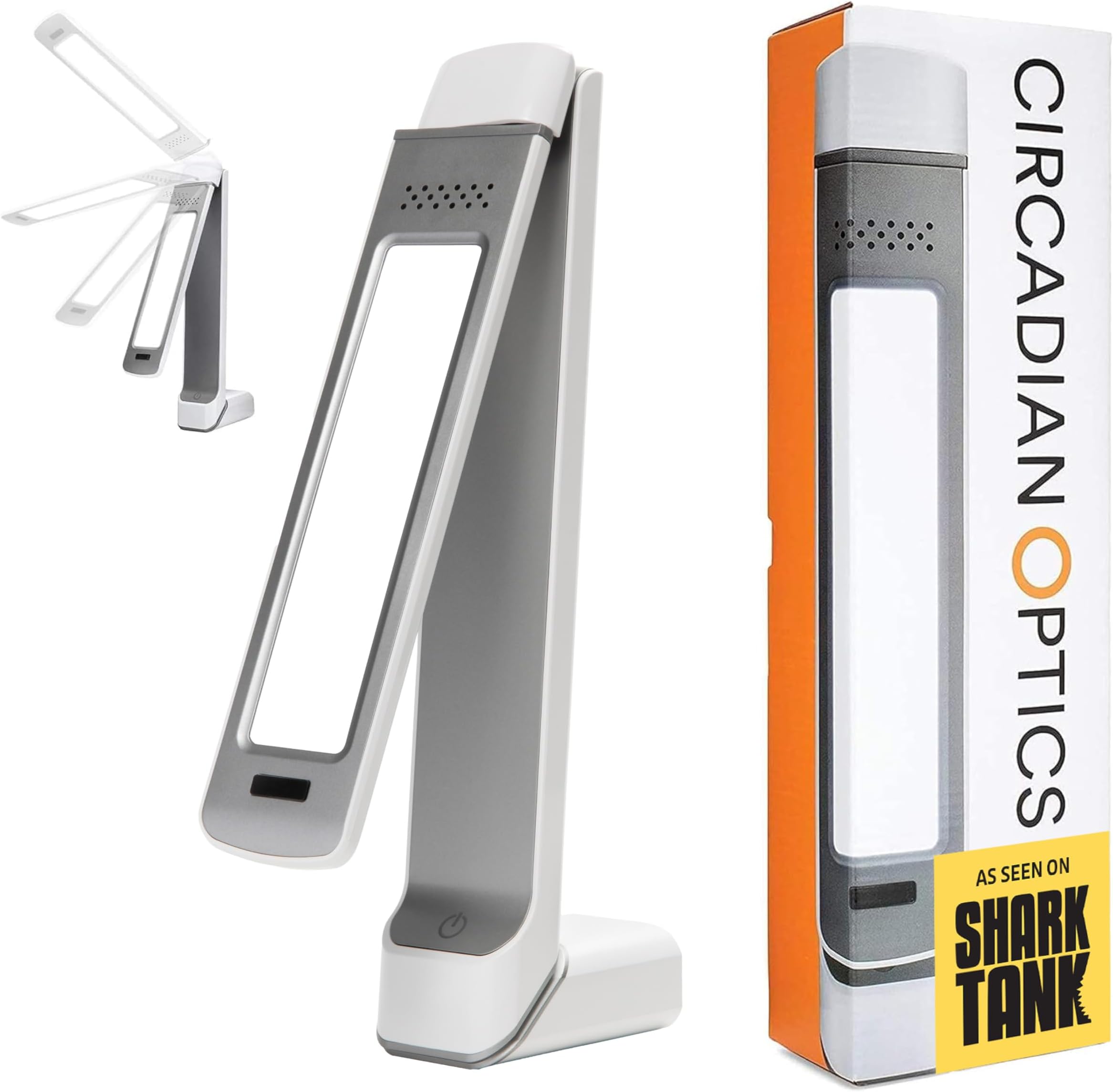Lumos 2.0 Light Therapy Lamp Ultra Bright 10,000 Lux Full Spectrum LED Light (White)