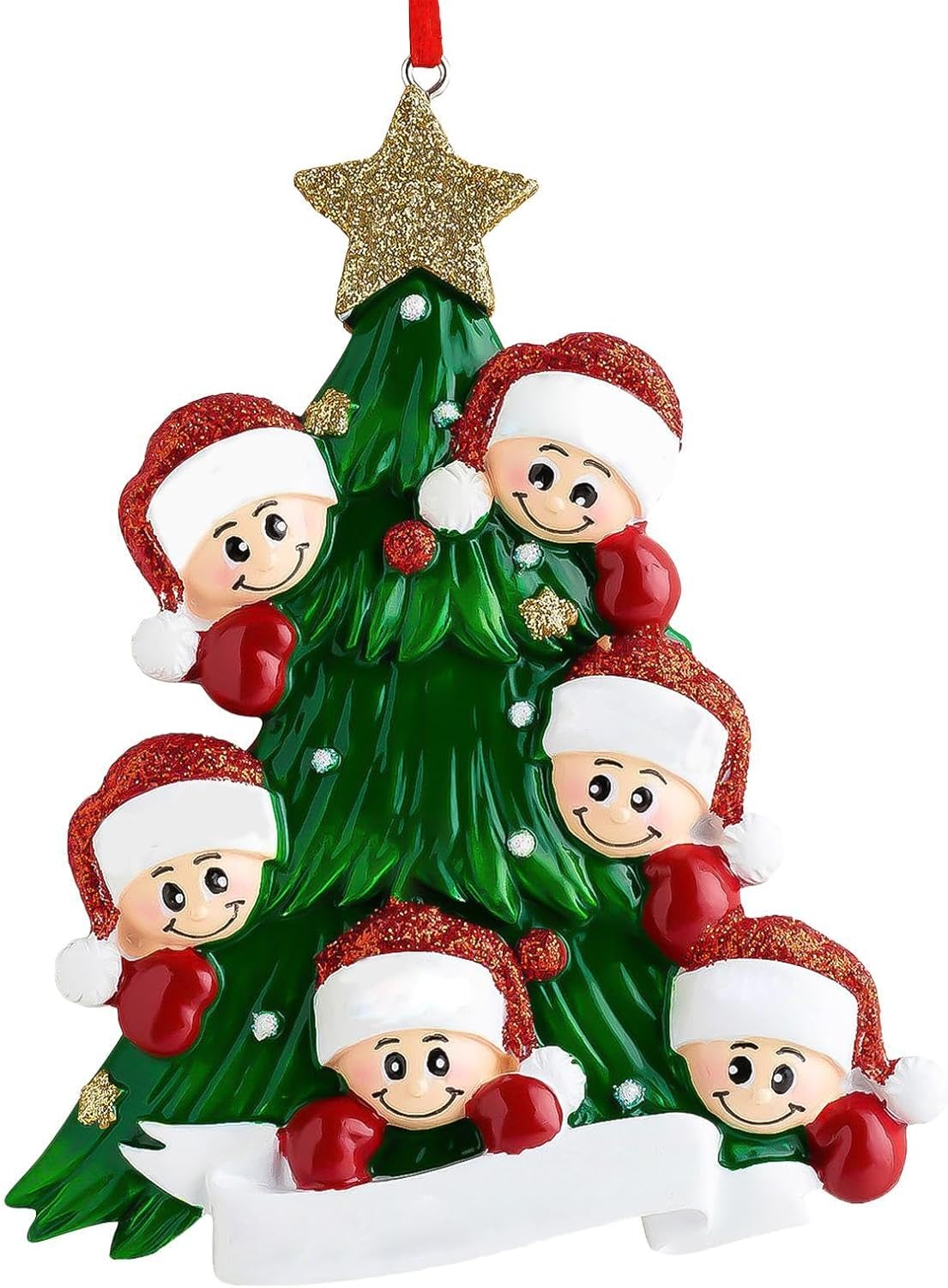 Shaped Ornament Tabletop Ornaments Decorations with Cute Figurine Design,Christmas Tree Decoration Pendant, Party Home Table Craft for Christmas