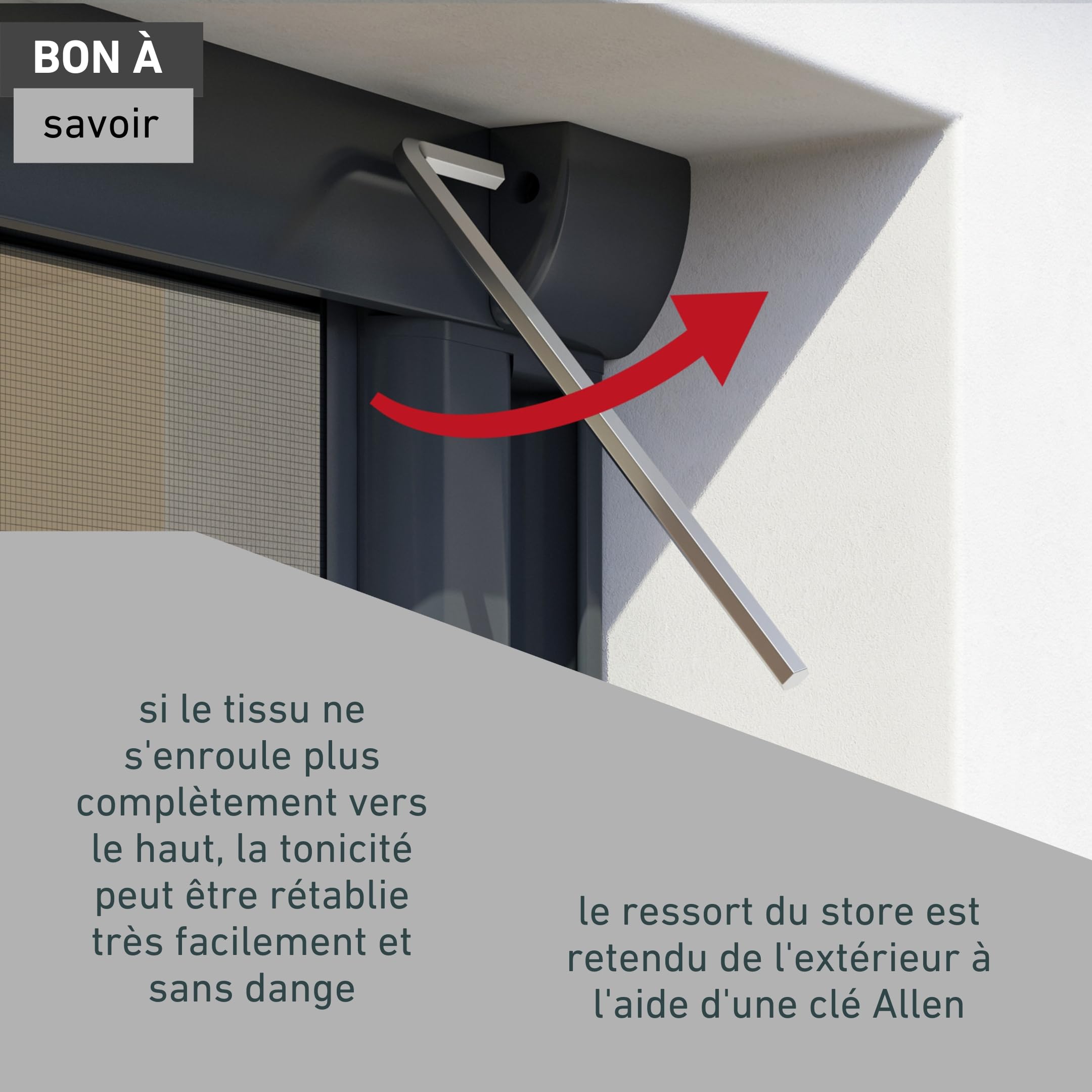 Windhager Moustiquaire Store Enrouleur pour Portes, individuellement découpable, 225 x 160 cm, anthracite, 03895