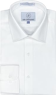 Men's Regular Fit Solid Twill Dress Shirt - Buy now
