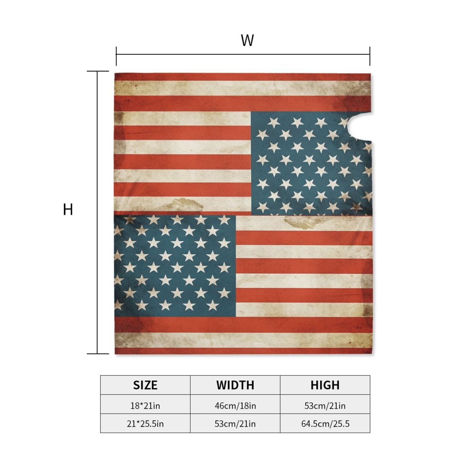 Magnetische Briefkastenabdeckung Mit US-Flagge – Wetterfest, 53,3x45,7 Cm, Für Standard-Briefkästen