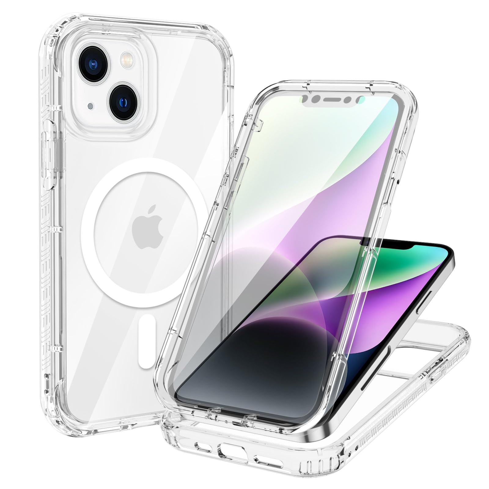 XTCASE Cover Magnetica per Honor 400 Lite, Ultra Sottile Custodia Traslucida Opaca Retro Resistente ai Graffi Paraurti in TPU Antiurto Protettiva XTCASE Cover Magnetica per Honor 400 Lite, Ultra Sottile Custodia Traslucida Opaca Retro Resistente ai Graffi Paraurti in TPU Antiurto Protettiva