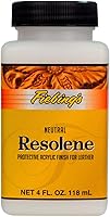 Vista 8 de Fiebing's Acrylic Resolene (4 onzas, negro) - Acabado protector de cuero acrílico - Capa superior flexible y resistente al agua para botas teñidas