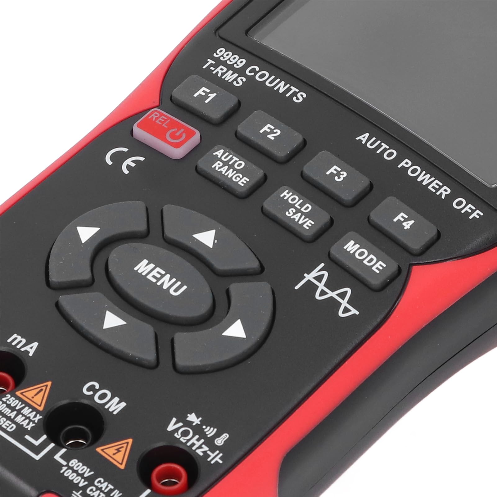 Emoshayoga Tragbares Digitales Oszilloskop-Multimeter, Kompakt, Effiziente Abtastung, 48 /s für Profis und Hobbyisten, ABS, 2,8-Zoll-Display
