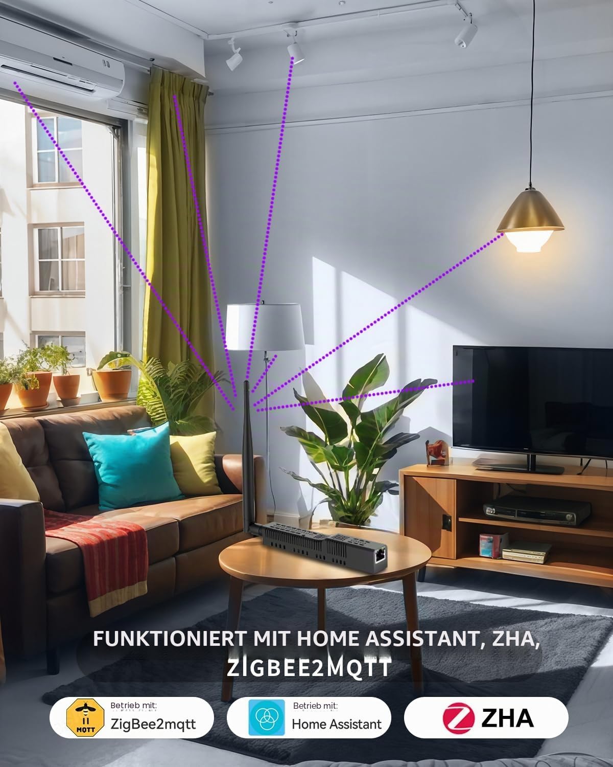 SLZB-06P10 - Zigbee 3.0 zu Ethernet, USB und WiFi Gateway Koordinator mit PoE, Universal Gateway für Home Assistent / Zigbee2MQTT / ZHA, Wireless Zigbee 3.0 USB Adapter