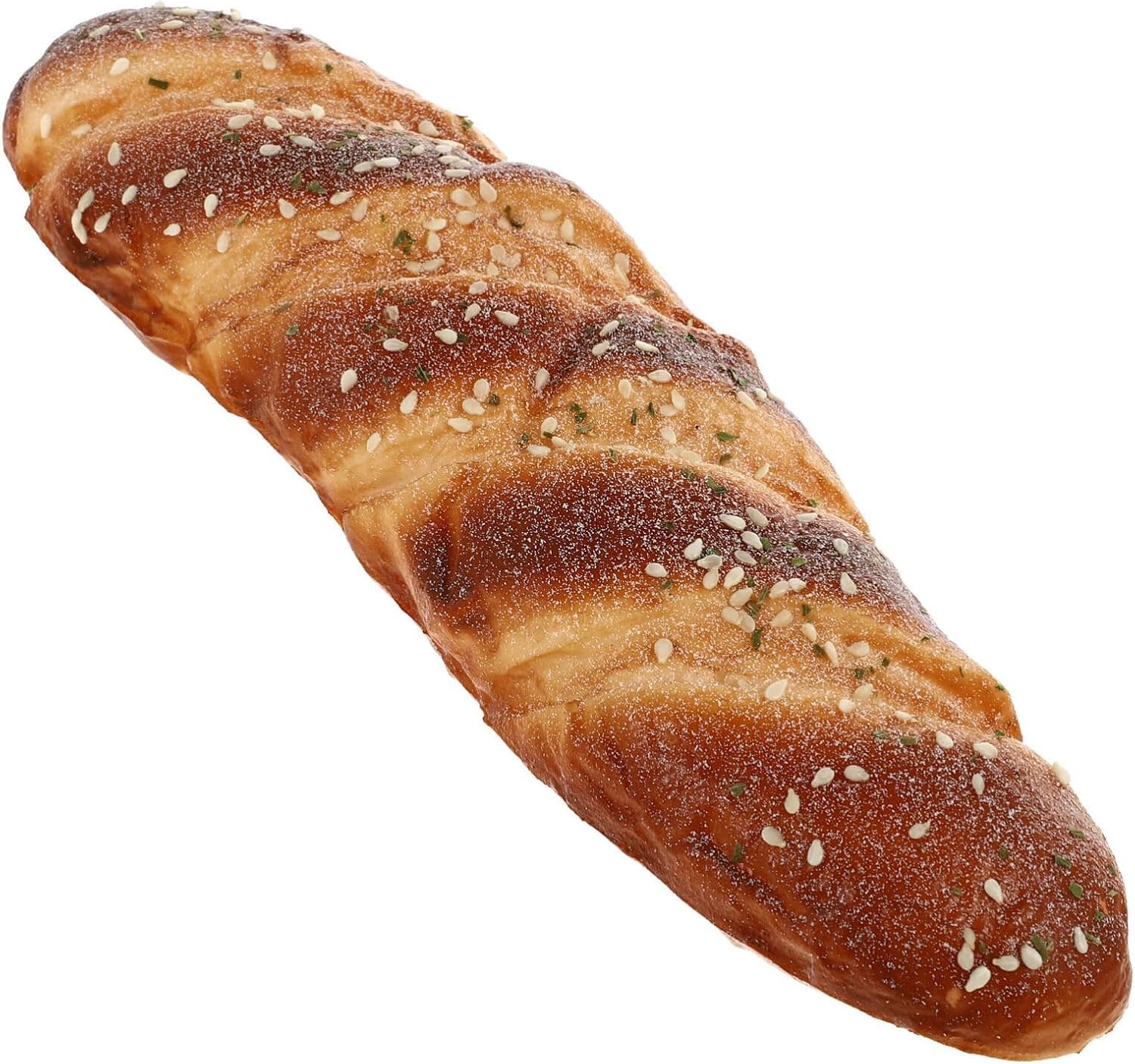 Niltracy Simulated Artificial Bread Prop: Fake French Loaf Adornment for Table Photo, Indoor Decoration Display - Lifelike Dessert