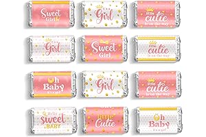 Pink Hershey Kisses Bulk Baby Shower Candy Wrappers