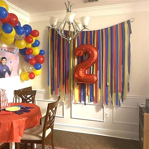 Vista 385 de Globos de 40 pulgadas, globo azul claro número 4, helio autoinflable de aluminio azul bebé para niños de 40 a 15 años, decoraciones de fiesta