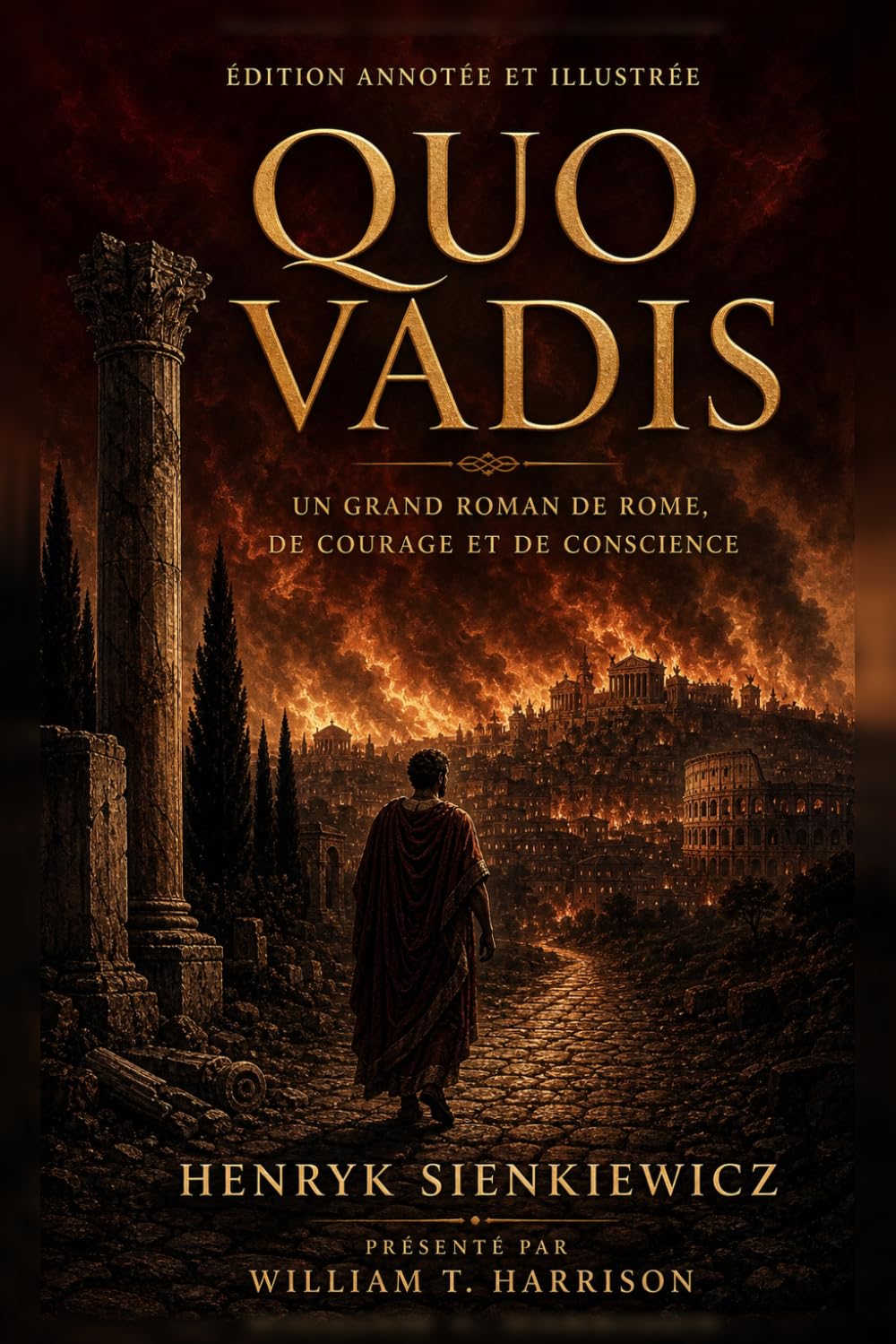 Quo Vadis (Édition annotée et illustrée): Un grand roman de Rome, présenté et enrichi par William T. Harrison