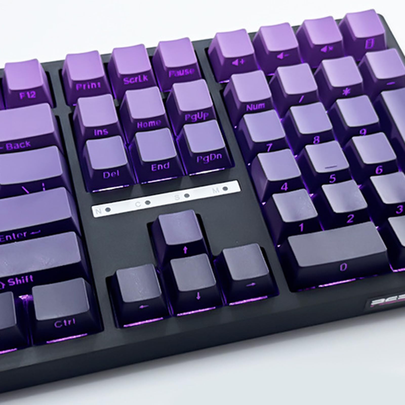 134Keys Side Print Translucents Keycaps Purplee Gradients Original Height Sublimation Backlit Keycap For Mechanical Keyboards : Buy Online at Best Price in KSA - Souq is now