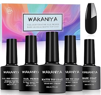 Primer Dehydrator Nagel Top Base Coat Gel Uv Matt Und Glanzend Effekt Kein Wisch Schnell Trocknend Dauerhaft Led Nagellack Unterlack Uberlack Fur Gellack Polygel Dip Pulver 40ml Amazon De Beauty 