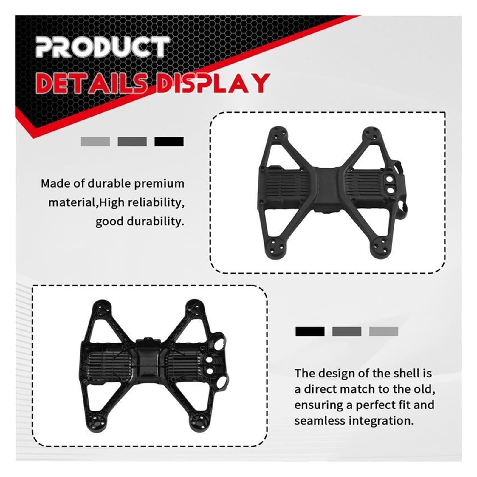 Carcasa Inferior, Compatible con DJI, Avata 2, Cubierta de Cuerpo UAV