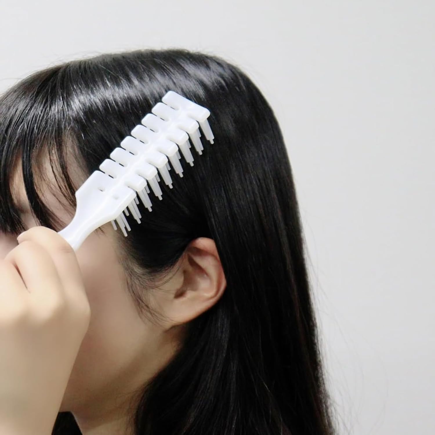 スケルトンブラシ(裸) ブルー お徳用100個セット ガイコツブラシ 絡みにくいヘアブラシ 耐熱 通気性 くし コーム ヘ 【シェービング】