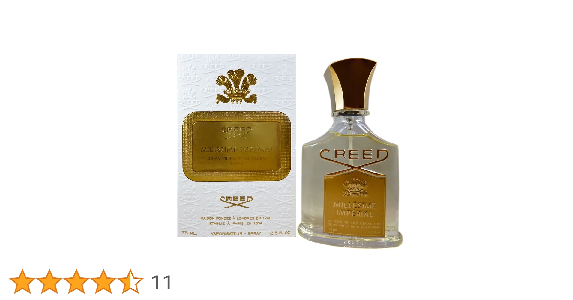 CREED インペリアル ミレジム 香水 75ml imperial Buy Creed Millesime Imperial Eau De Parfum Spray for Unisex, 2.5
