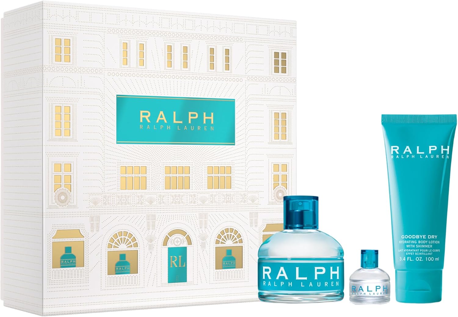 Ralph Lauren EDT 100 ml + EDT 7 ml + 100 ml Body Lotion Kadın Parfüm Seti