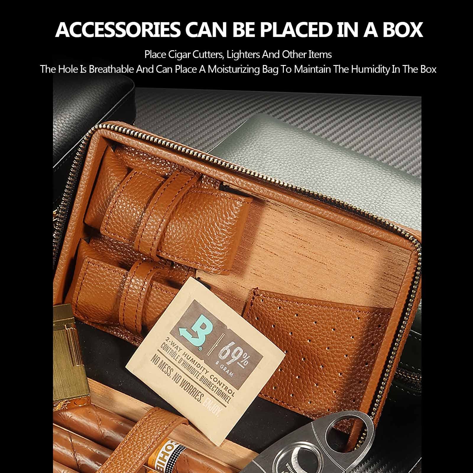 Xikar humidor sigari da viaggio, per 5 sigari • Tabaccheria Troisi