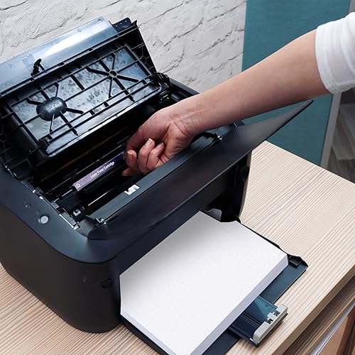 Miniatura 7 de 100 hojas de cartulina blanca con purpurina de 12 x 12 pulgadas, cartulina brillante, papel metálico brillante en cubierta de 92 libras para álbumes