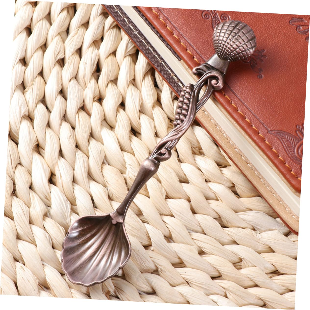 BESTonZON 15 Piezas Cucharas Antiguas Cucharas De Café Antiguas Cucharas Doradas Para Café Cucharas Para Mezclar Trajes Negros Cucharas De Espresso Cuchara Sopera Anticuado