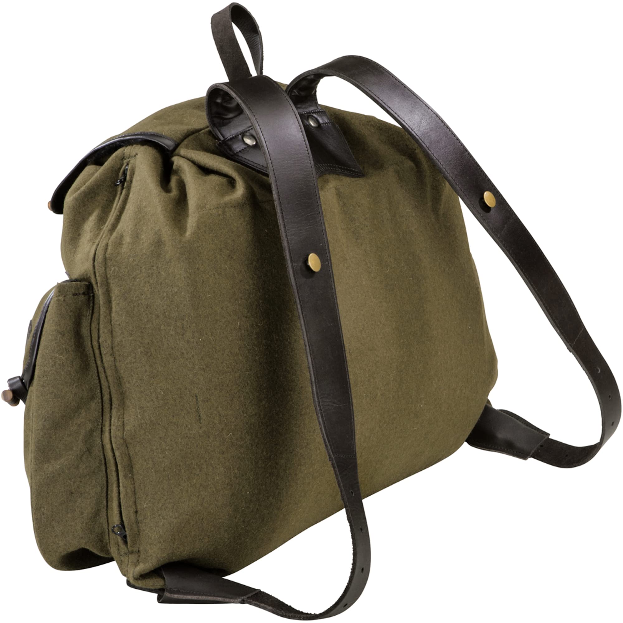 Loden, zaino da caccia, comfort, con cuscino di seduta, verde, silenzioso, per escursioni, trekking, attività all'aperto, loden