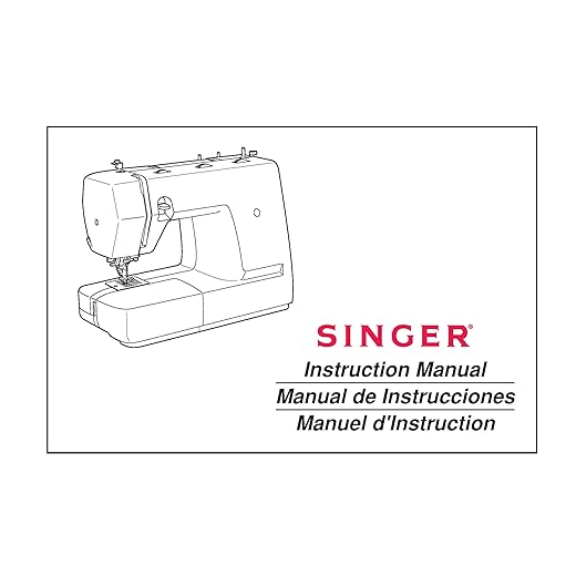Instruction Manual for Singer 1732-ESTEEM Sewing Machine/Embroidery/Serger