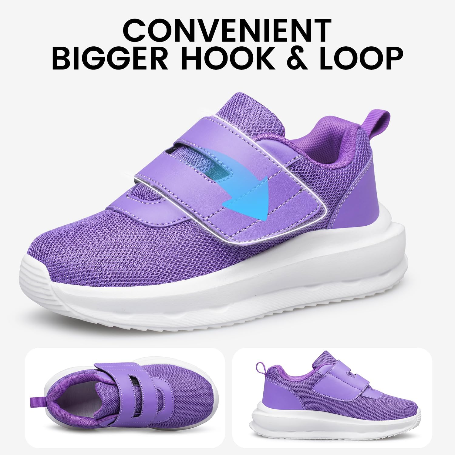 Boys Girls Shoes Kids Tennis Running Walking Shoes Lightweight Breathable Athletic Sneakers for Toddler/Little Kid/Big Kid - Image 4