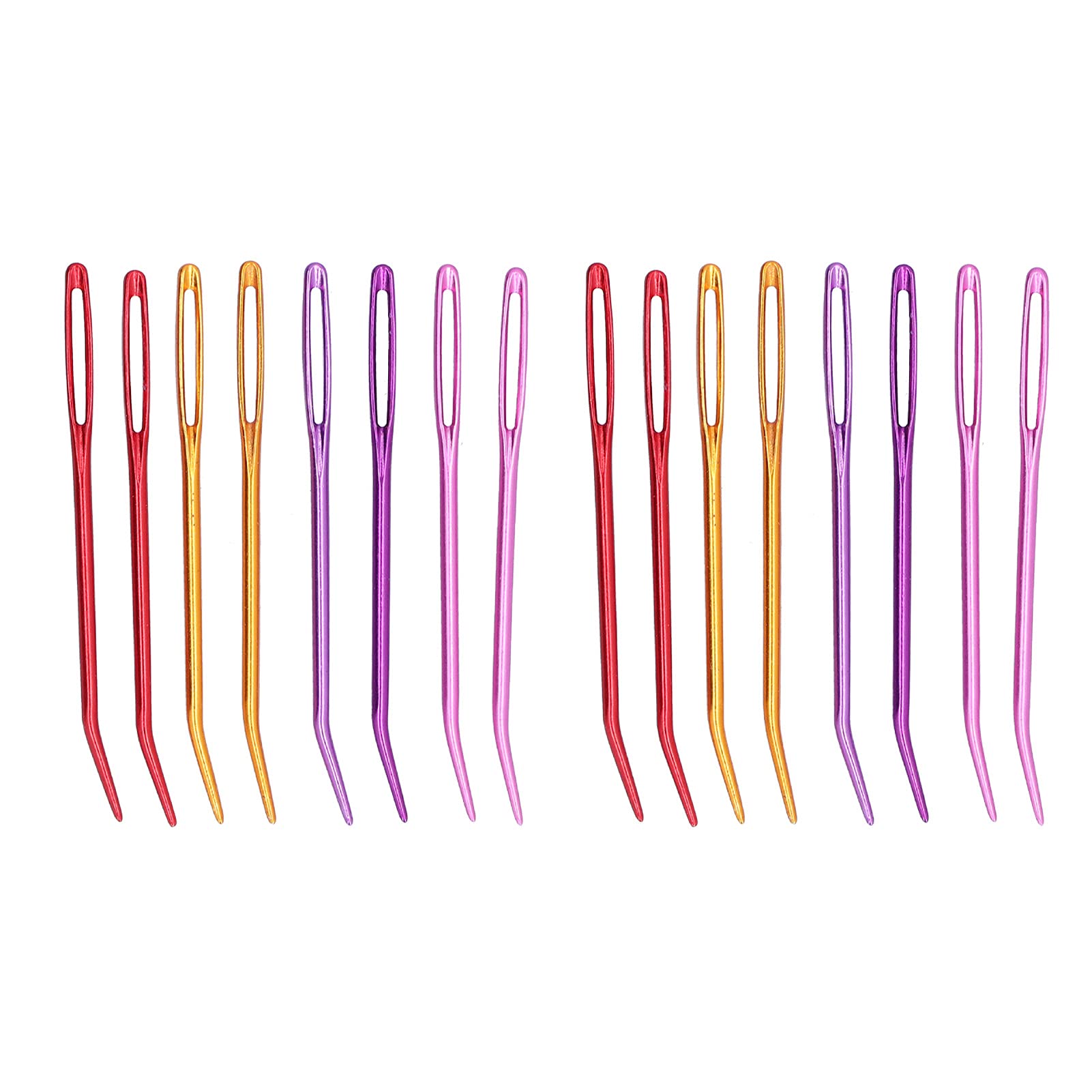 3NH® Bent Tip Tapestry Needles, Big Eye Design Loom Needle 16 Pieces Easy Threading with Storage Boxes for Tapestry Weaving for Tapestry Sewing for Tapestry Knitting-image-42
