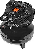 WEN 6-Gallon Oil-Free Pancake Air Compressor AP6092 - 150 PSI, 2.6 SCFM @90 PSI, Dual Quick Couplers