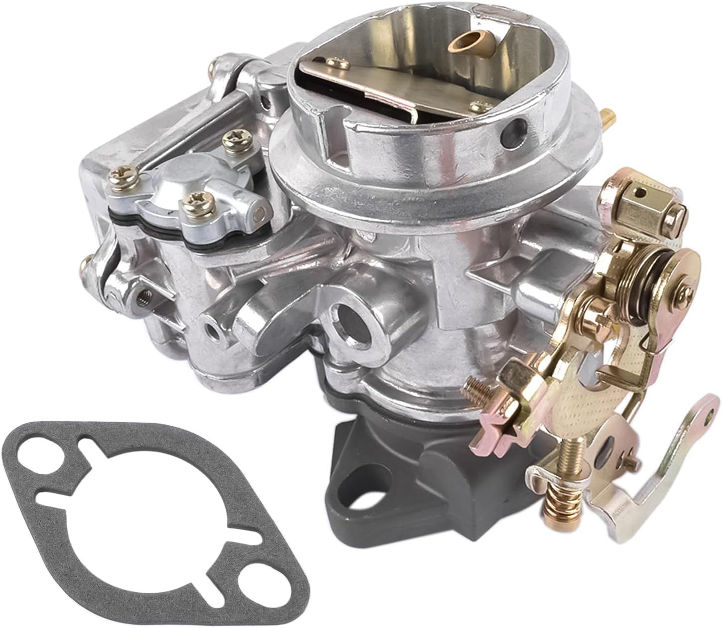 New Carburetor Replacement for Ford 1957 1960 1962 144 170 200 223 Inline 6 Cyl 4CYL Engines 1 Barrel Replace Holley 1904 Manual Choke 1959 F100 Carburetor with Gasket 144170200223 Mustrod