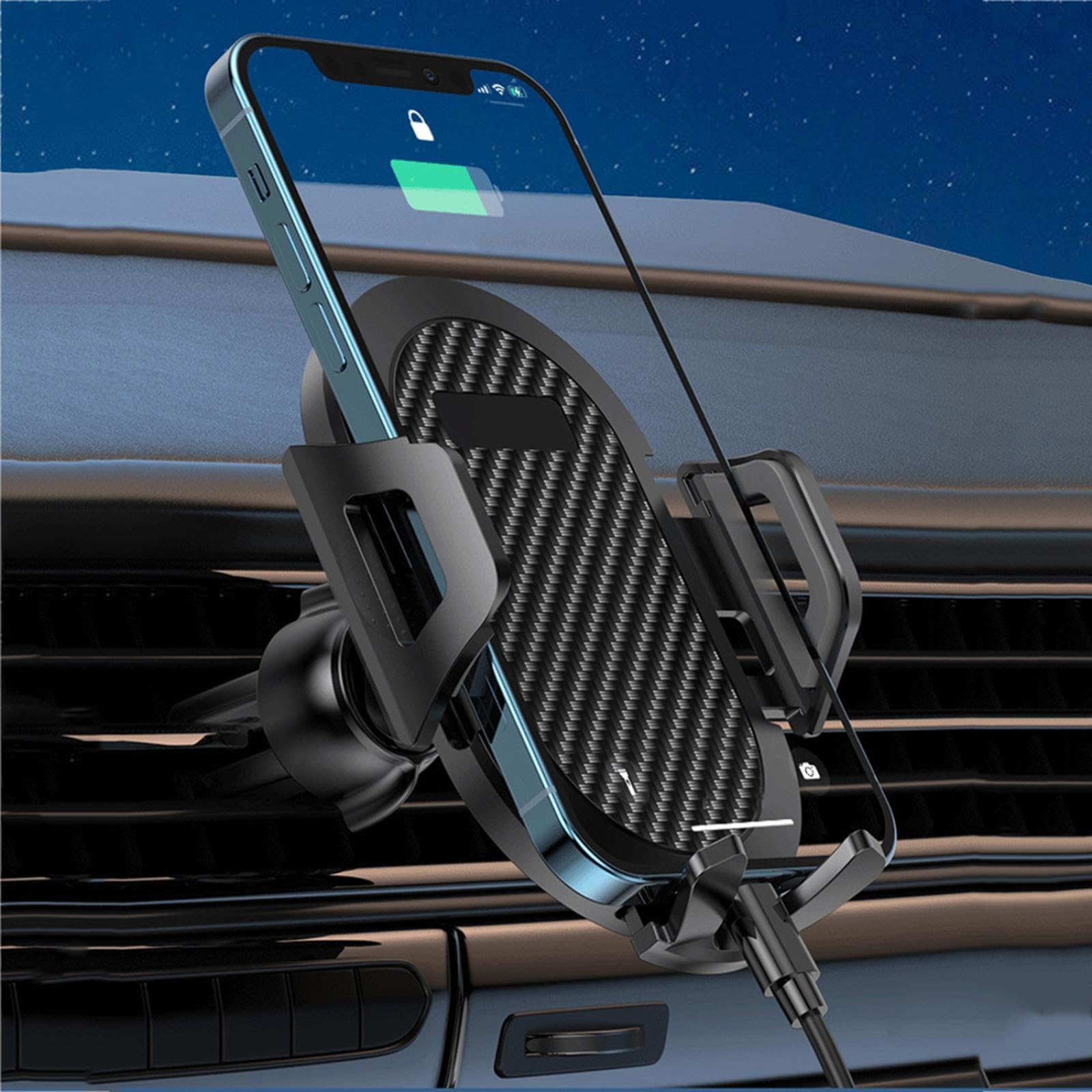 Uchwyt Samochodowy na Telefon dla Jeep Compass 2019-2023, uchwyt samochodowy na telefon uchwyt samochodowy na telefon akcesoria do wsparcia samochodu