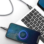 Type C Cable Fast Charge 10Ft Long USB C Charger Cord for Samsung Galaxy S10/S9/S8/Note/9/8/LG/Google Pixel/Motorola/PS5/Nintendo Switch/Kindle Fire USB A to USB-C Braided Phone Charging 2Pack 10 ft