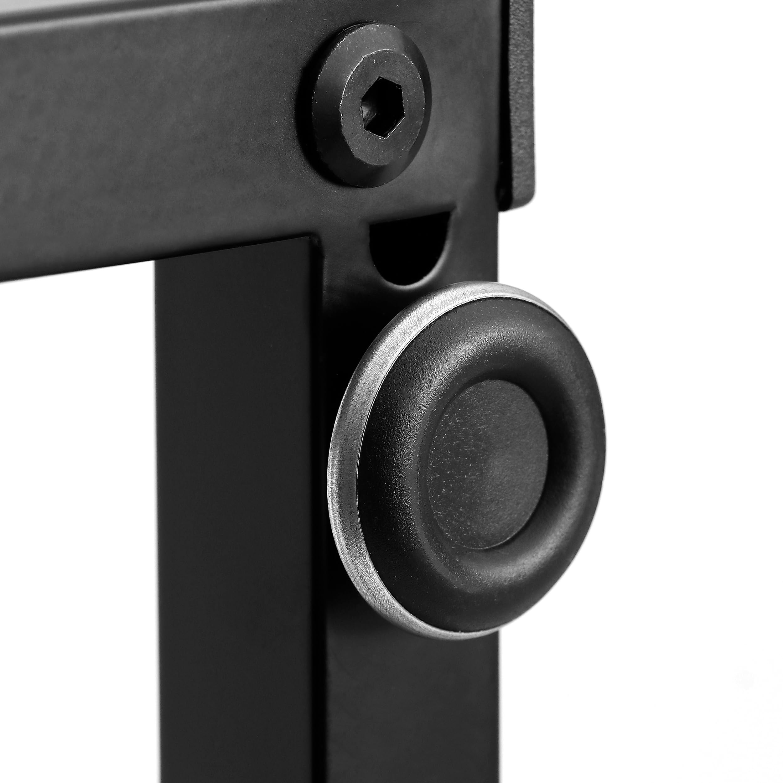 Toallero de Pie Negro – Soporte de Toallas Moderno para Baño – Estructura Estable sin Taladro