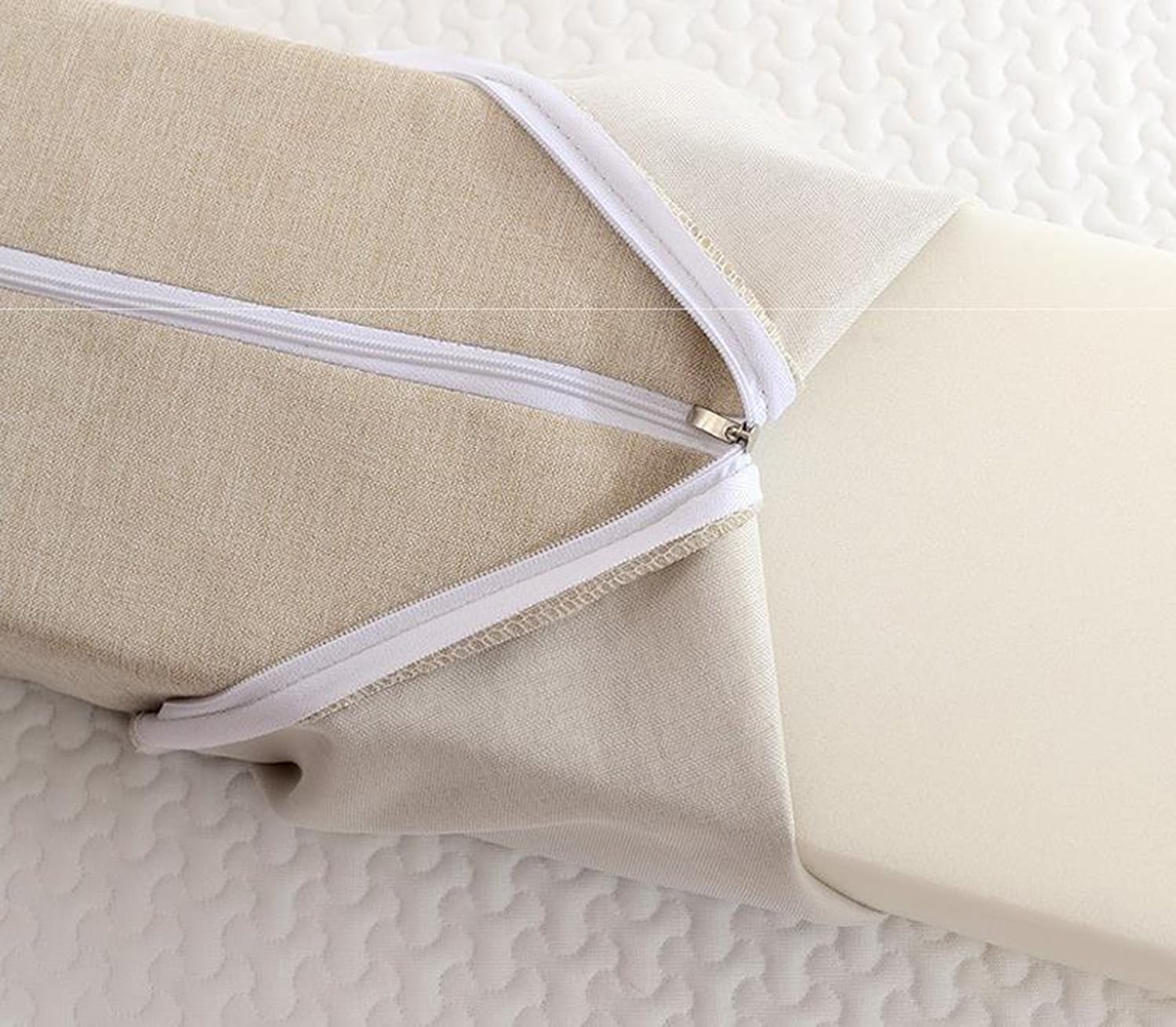 Riempitivo Per Letto – Connettore Materasso Antiscivolo Con Fodera Lavabile, Morbido