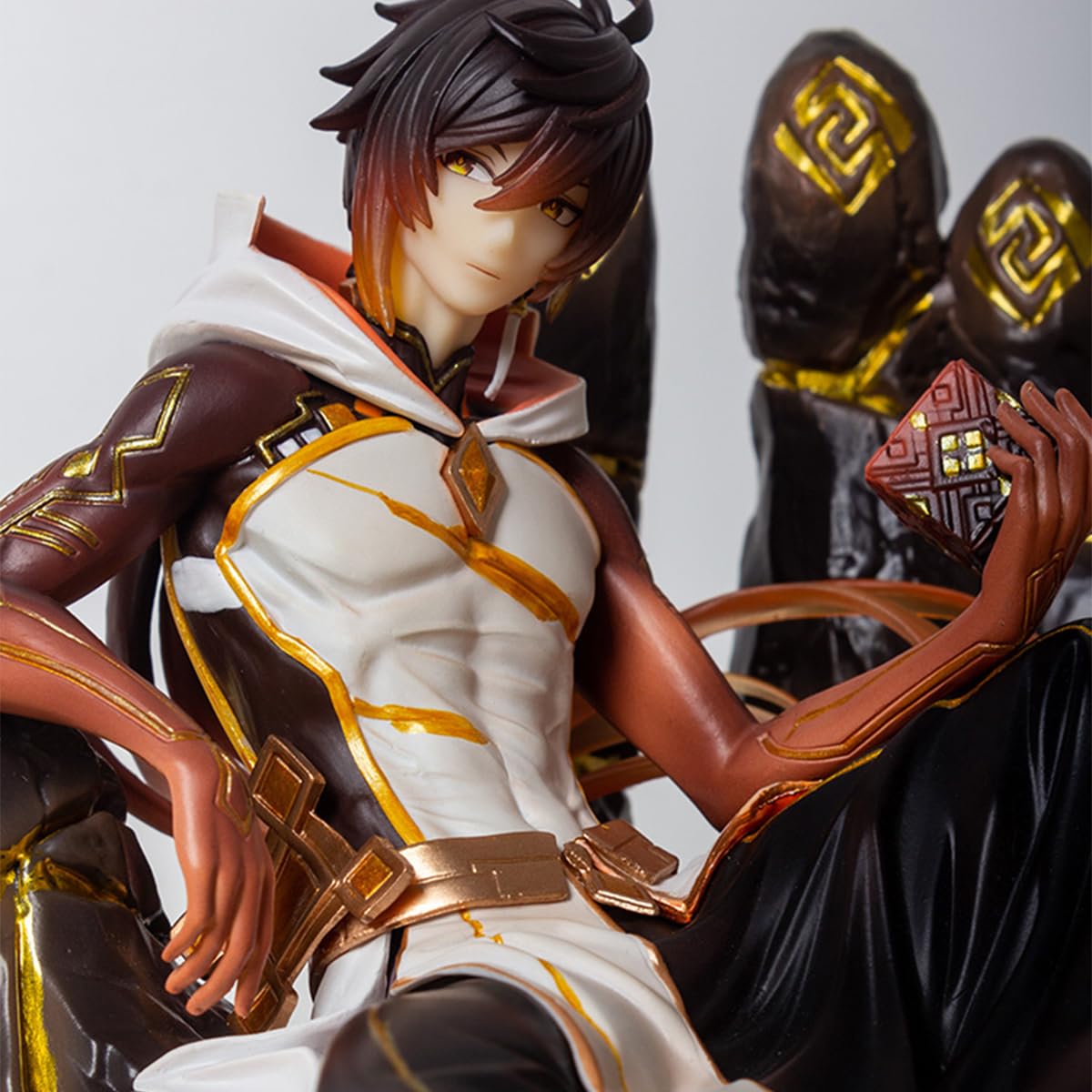 Genshin Impact Morax Zhong Li 1/7 Figurine 26 cm miHoYo Jeu Personnage PVC Anime Modèle Jouet