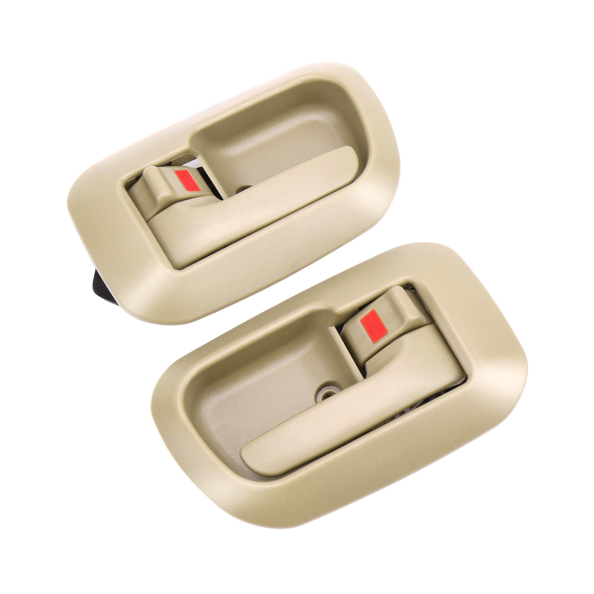 RDBS Interior Door Handles [ 2-PCS ], Front Left Driver & Right Passenger Side Door Handle Compatible with Toyota Sienna 1998-2003, Brown