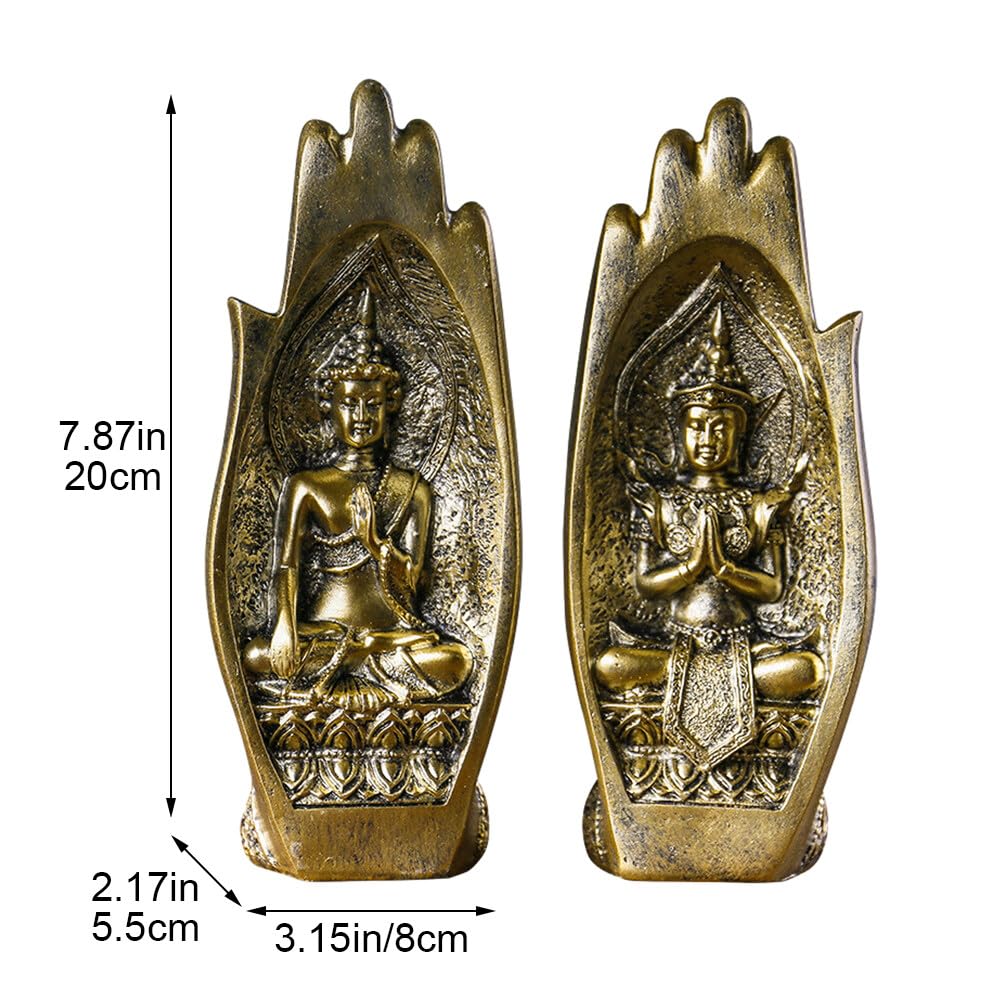 YOGA 金属製 仏像 坐像 約15cm 7aee26f89597fe105724047ba9481f